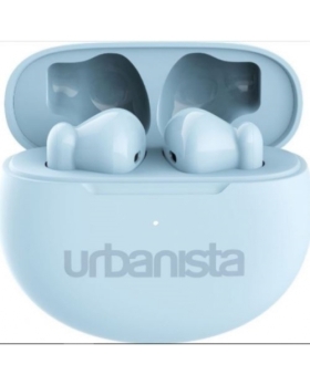 ECOUTEUR SANS FIL BLUETOOTH URBANISTA AVEC REDUCTION DE BRUIT AUTONOMIE:24H BLEU