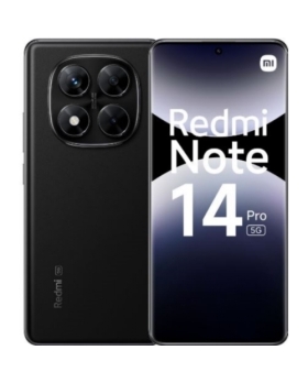 REDMI NOTE 14 PRO NOIR 5G 256GO RAM:8GO 200MPX ECRAN:AMOLED 6.67' (120Hz) PLAYSTORE