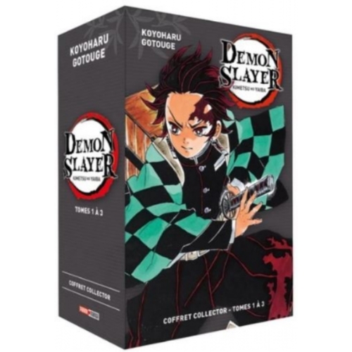Demon Slayer Tomes 1 à 3 Coffret en 3 volumes - Edition collector