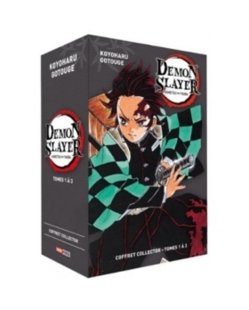 Demon Slayer Tomes 1 à 3 Coffret en 3 volumes - Edition collector
