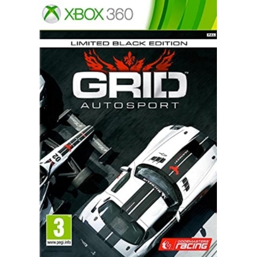 Grid Autosport Black - Édition limitée xbox 360 avec notice 
