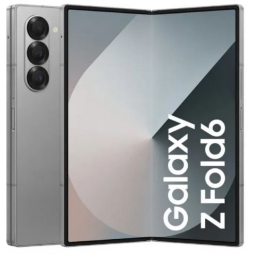 SAMSUNG GALAXY Z FOLD 6 SILVER SHADOW RAM:12GO 256GO 50MPX ECRAN:SUPER AMOLED (120HZ) 6.2'/7.6' PLAY
