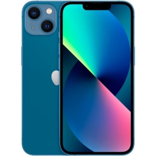 IPHONE 13 BLEU 128GO 5G BATTERIE:100% + COQUE ET VERRE TREMPE OFFERT