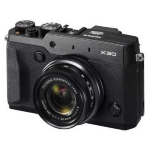 Appareil Photo Compact Fujifilm X30 Noir WiFi CMOS 12MPX Objectif:7,1 mm-28,4 mm