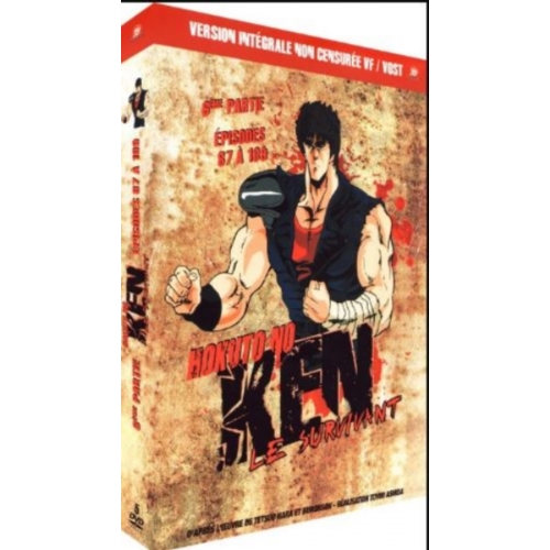 Ken le survivant (Hokuto No Ken) Coffret Vol. 6 Épisodes 87 à 109 (non censurée)Manga 