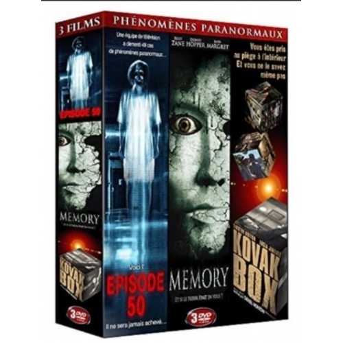 Coffret DVD Phénomènes paranormaux - Episode 50 + Memory + Kovak Box