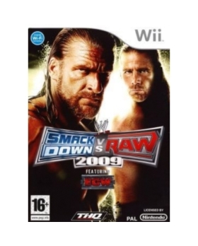 WWE Smackdown vs Raw 2009 WII AVEC NOTICE 