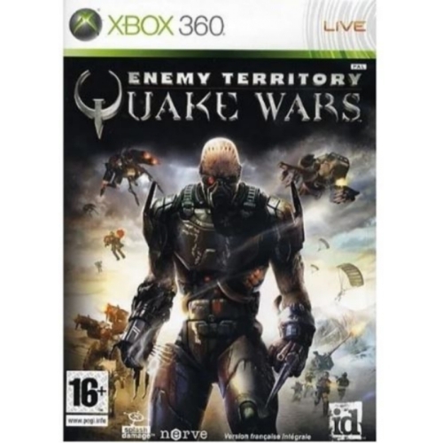 ENEMY TERRITORY QUAKE WARS  XBOX 360 avec notice 