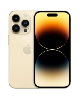 IPHONE 14 PRO MAX GOLD 128GO 5G BATTERIE:100% + COQUE ET VERRE TREMPE OFFERT 