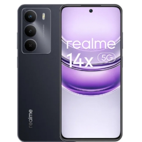 REALME 14X 5G NOIR 256GO RAM:8GO 50MPX ECRAN:LCD(120HZ 6.67')