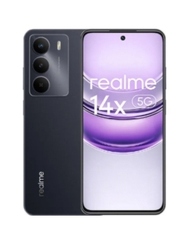 REALME 14X 5G NOIR 256GO RAM:8GO 50MPX ECRAN:LCD(120HZ 6.67')