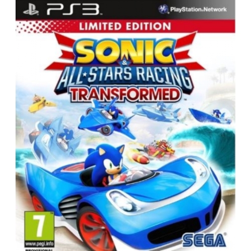 SONIC & ALL STARS RACING TRANSFORMED EDITION ESSENTIALS PS3 AVEC NOTICE 
