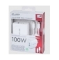 Chargeur secteur RAPIDE Re-load 100W 1 PORTS USB + 2 TYPE C + CABLE TYPE C/TYPEC 1.5M BLANC 