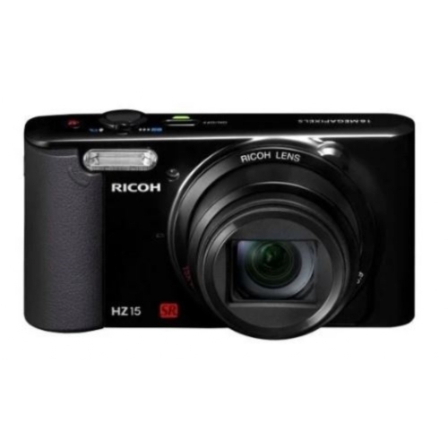 APPAREIL PHOTO RICOH HZ15 NOIR 15X WIDE OPTICAL ZOOM 24-360mm 16 MPX
