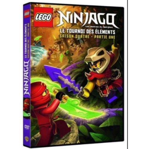 LEGO Ninjago, Les maîtres du Spinjitzu - Saison 4 - Le tournoi des éléments - Partie 1 DVD 