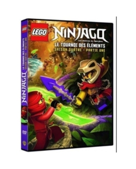 LEGO Ninjago, Les maîtres du Spinjitzu - Saison 4 - Le tournoi des éléments - Partie 1 DVD 