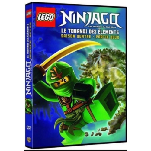 LEGO Ninjago, Les maîtres du Spinjitzu - Saison 4 - Le tournoi des éléments - Partie 2 DVD 