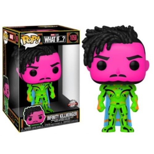 MARVEL WHAT IF...? INFINITY KILLMONGER POP XL 1058