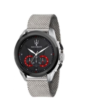 Montre Homme Maserati Collection Traguardo Mouvement à Quartz Chronographe en Acier - R8873612005