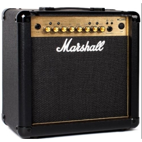 AMPLI GUITARE ELECTRIQUE A TRANSISTOR MARSHALL MG10 GOLD 10W AUX/JACK