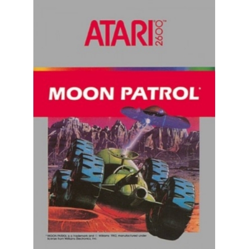 MOON PATROL  ATARI 2600