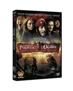 PIRATES DES CARAIBES JUSQU'AU BOUT DU MONDE DVD