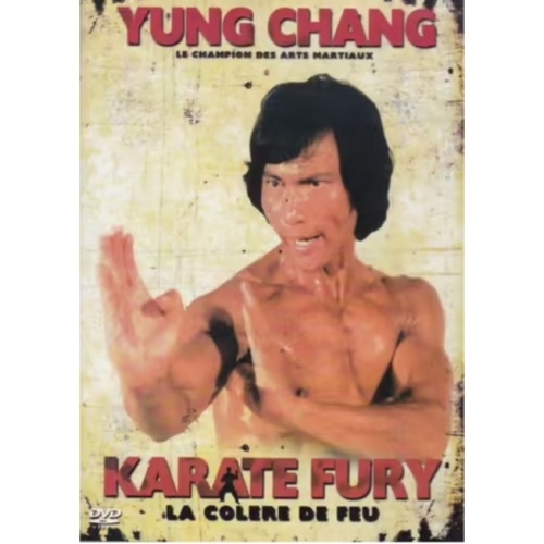 KARATE FURY LA COLERE DE FEU DVD