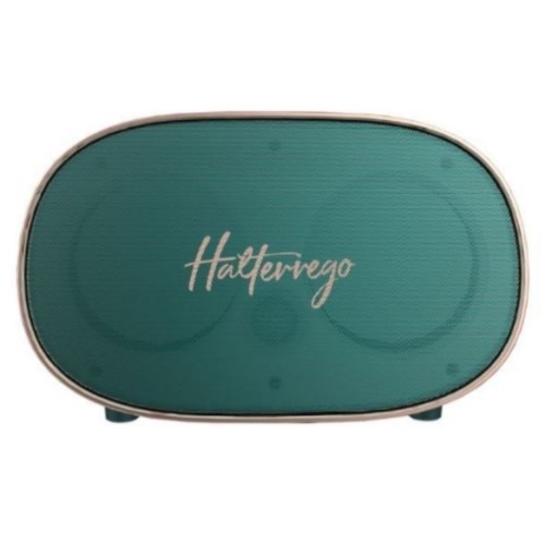 Halterrego Enceinte Bluetooth Style rétro O-HALENCRT Couleur Verte 6W RMS SD/AUX