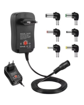 CHARGEUR PC PORTABLE  Universel, 30W, 3V, 4.5V, 5V, 6V, 7.5V, 9V, 12V