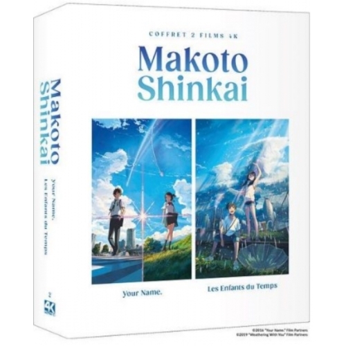 Makoto Shinkai - Your Name + Les Enfants du temps coffret BLURAY