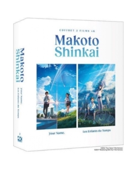 Makoto Shinkai - Your Name + Les Enfants du temps coffret BLURAY