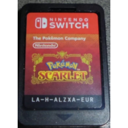 POKEMON ECARLATE SWITCH LOOSE