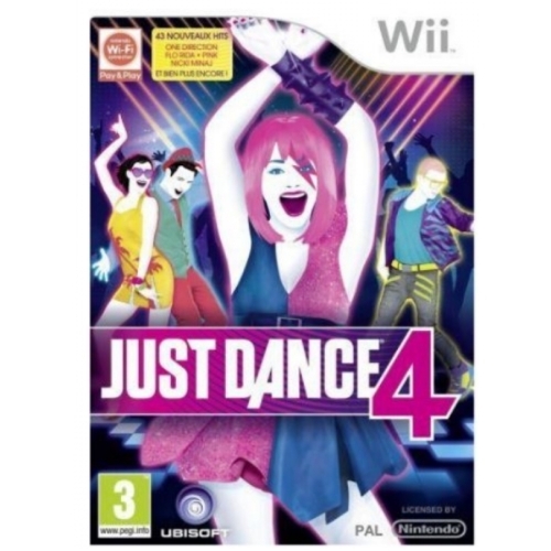 JUST DANCE 4 WII AVEC NOTICE 