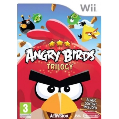 Angry Birds Trilogy AVEC NOTICE WII