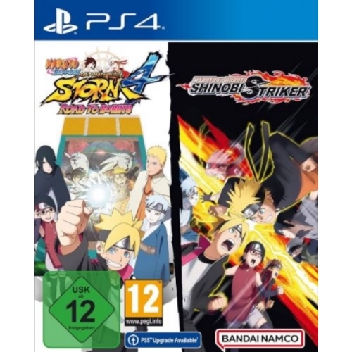 Naruto Shippuden Ultimata Ninja Storm 4, Road to Boruto + Naruto to Boruto Shinobi Striker ps4 
