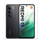 REDMI 15 5G 256GO RAM:8GO MIDNIGHT BLACK 50MPX ECRAN:FHD+(6.9' 144HZ) PLAY STORE 