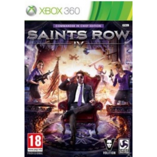 SAINTS ROW IV XBOX 360 avec notice