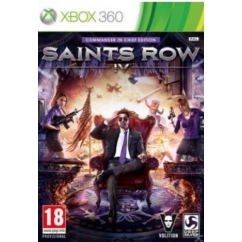 SAINTS ROW IV XBOX 360 avec notice