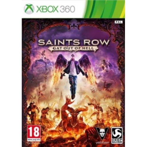 Saints Row IV Gat Out Of Hell XBOX 360 sans notice