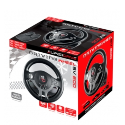 VOLANT AVEC PEDALE SUPER DRIVE SV200 MULTIPLATEFORME