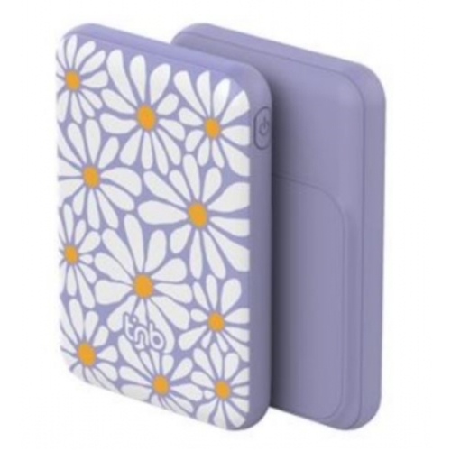 Batterie externe T'nB Exclusiv' Flower MagSafe 5000 mAh NEUF