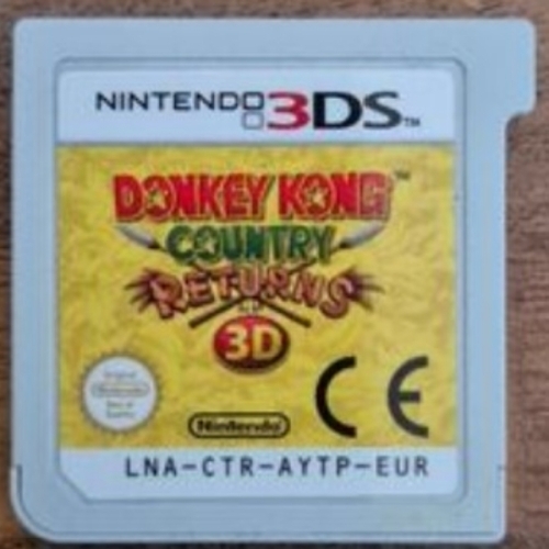 Donkey Kong country returns 3DS loose