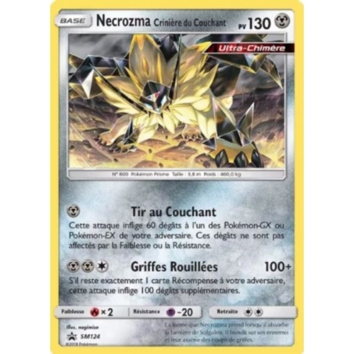 NECROZMA criniere du couchant PV130 SM124 PROMO 