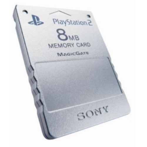 CARTE MEMOIRE PS2 OFFICIELLE GRISE 8MB