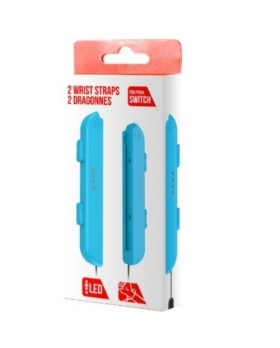 Paire de Dragonnes pour manette type Joy-Con Turquoise