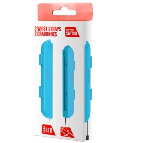 Paire de Dragonnes pour manette type Joy-Con Turquoise