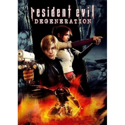 RESIDENT EVIL DEGENERATION DVD 