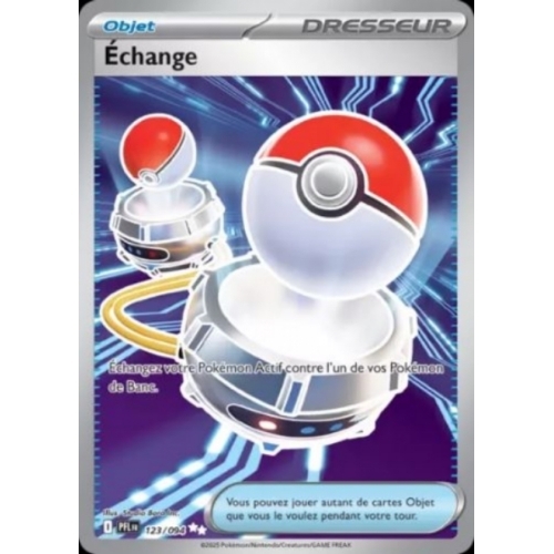 ECHANGE 123/094 GRADE PCA 9.5