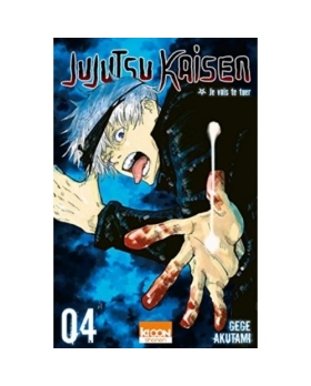 Jujutsu Kaisen Tome 4 - Je vais te tuer MANGA