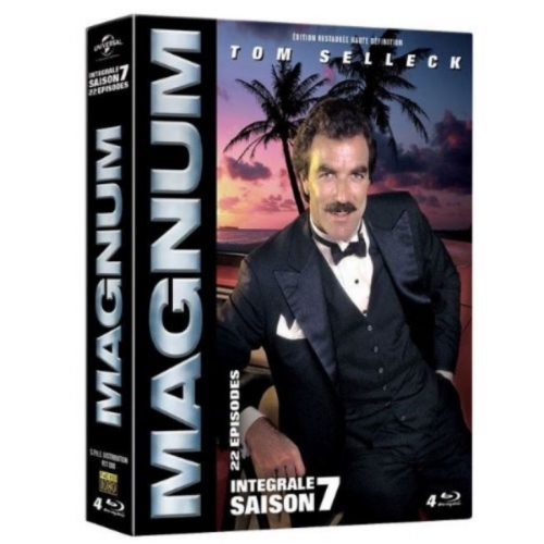 Edition française officielle - Magnum - Saison 7 - Coffret 4 Blu-ray